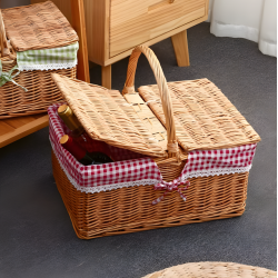 Picnic Straw Basket
